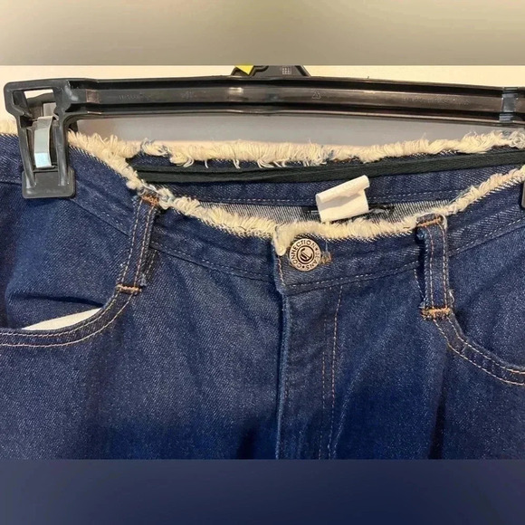 Vintage | Connection Jeans  | 2-Pc Frayed Denim Jacket and Pants | Size M [86] - Picture 6 of 16
